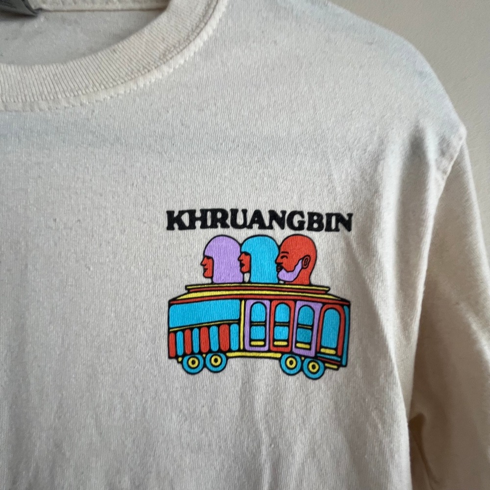 Khruangbin Outside Lands Long Sleeve Tee Kate Dehler Art Band Merch Size S